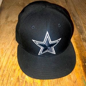 Black Dallas cowboys new era 59 fifty